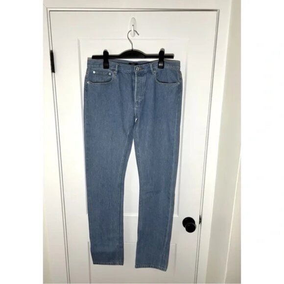 A.P.C Petit Standard Raw Indigo Slim Denim - Picture 1 of 7